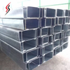 Steel Profiles China Perforated Stainless Steel Channels Price C-Channel C Section Purlins Cold Rolled C Channel