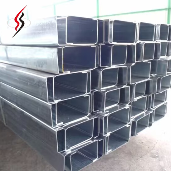 Steel Profiles China Perforated Stainless Steel Channels Price C-Channel C Section Purlins Cold Rolled C Channel