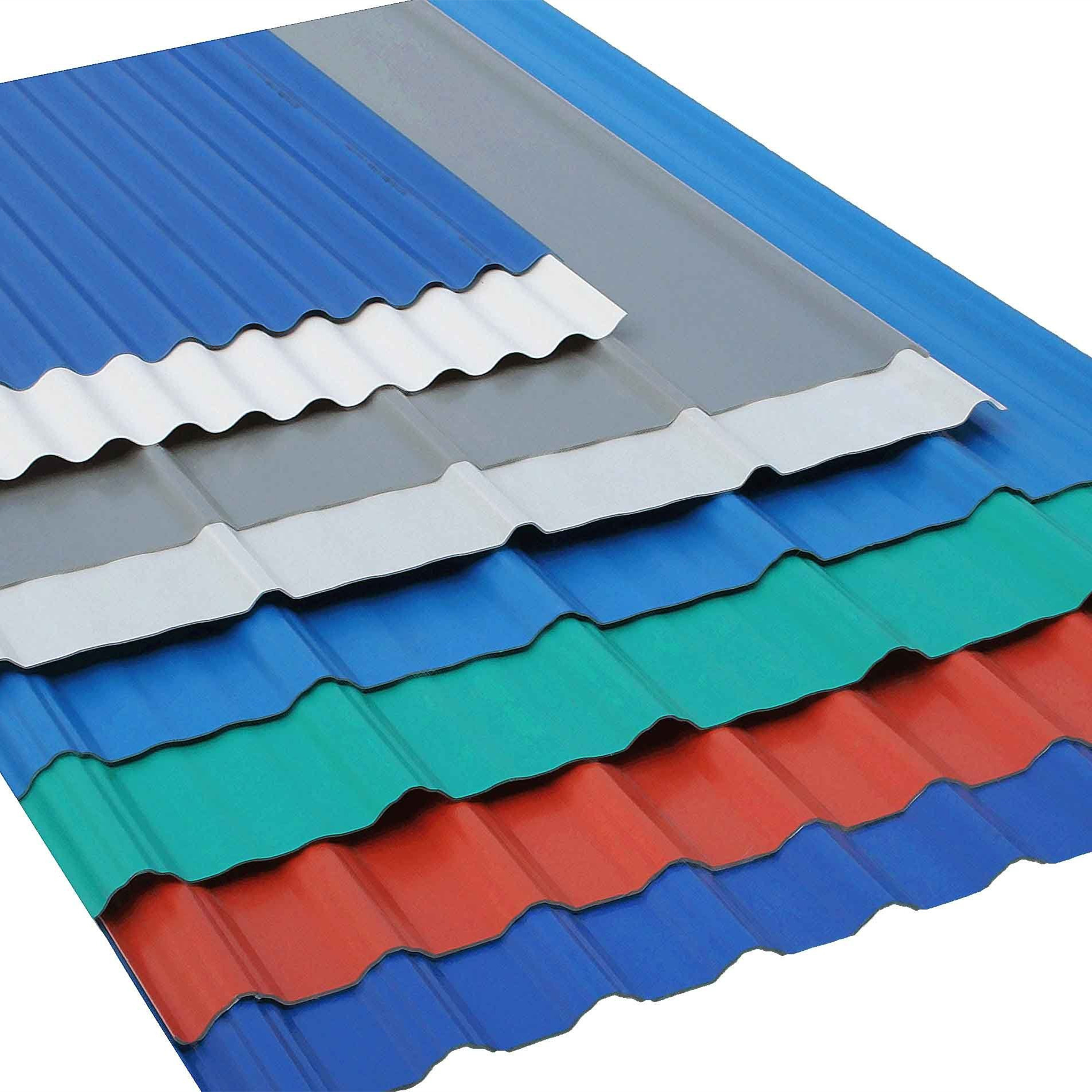 DX51D Prepainted Galvanized Carbon Steel Corrugated Color Steel Roofing Sheet